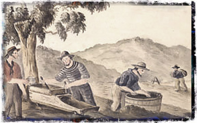 Gold mining image